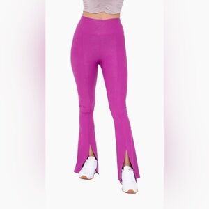 Mono B Magenta Flare Pants